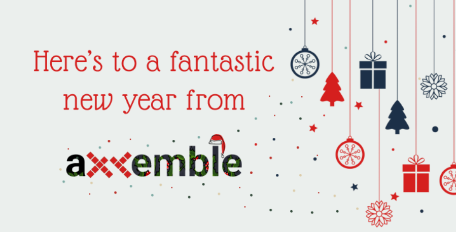 Wishing You A Merry Christmas & A Happy New Year - From Axxemble!